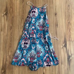 Floral Romper. Like new.